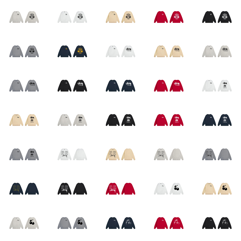 STU hooded sweatshirt collection 17  